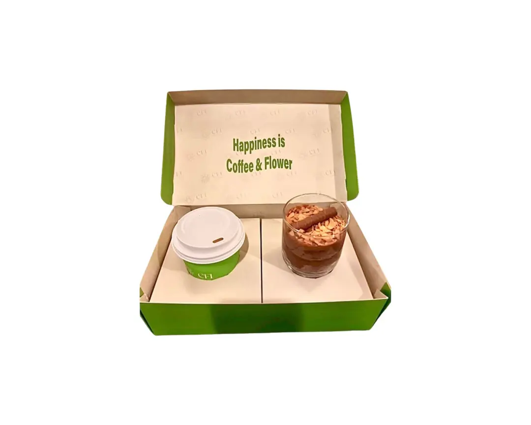 Medium happiness box - coffee and sweets